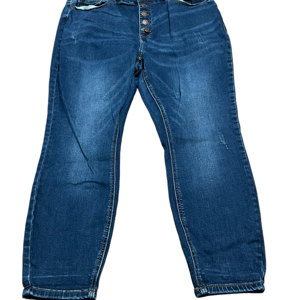 Judy Blue, Blue Jeans Button Fly Size 18W